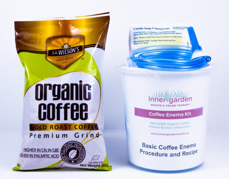 Coffee Enema Kit Plastic bucket + Coffee Inner Garden health